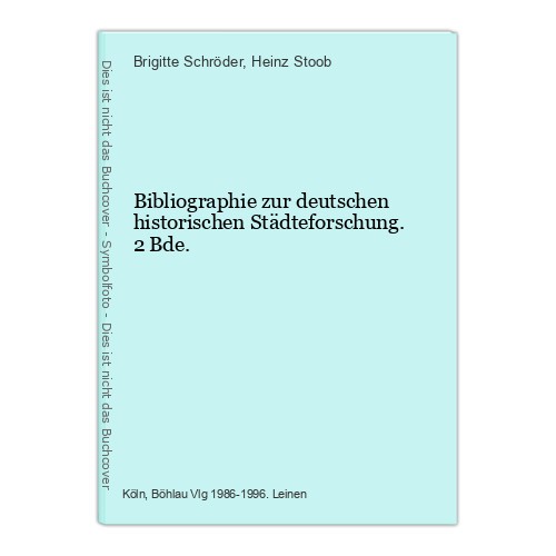 Bibliographie zur deutschen