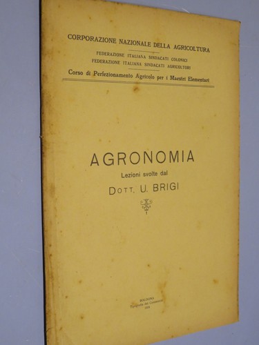 Agronomia dott u brigi - , dott.